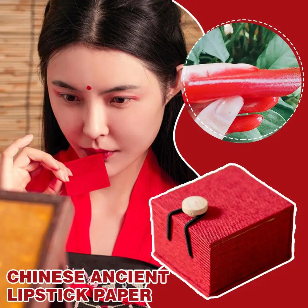 

Ancient Chinese Lipstick Paper Long Lasting Lip Gloss Sexy Velvet Complexion Your Increase Lipsticks Red Cosmetic Pink Wome G2M3