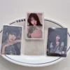 40PCS Holographic Card Sleeves - Eco-Friendly Toploaders - Sakura, Butterfly, Star & Snowflake Designs for KPOP Photocards 4