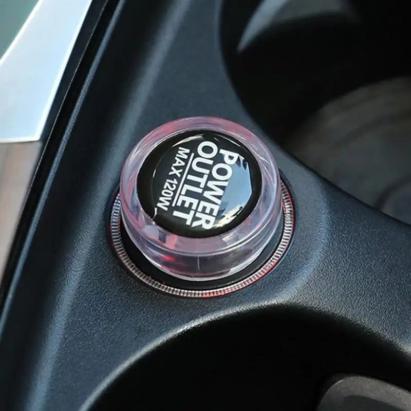 Car Lighters Plug Caps Dustproof General Plug Cover ForLighter Waterproof Dust Vehicle Accessory For SUVs Boats And Most Cars