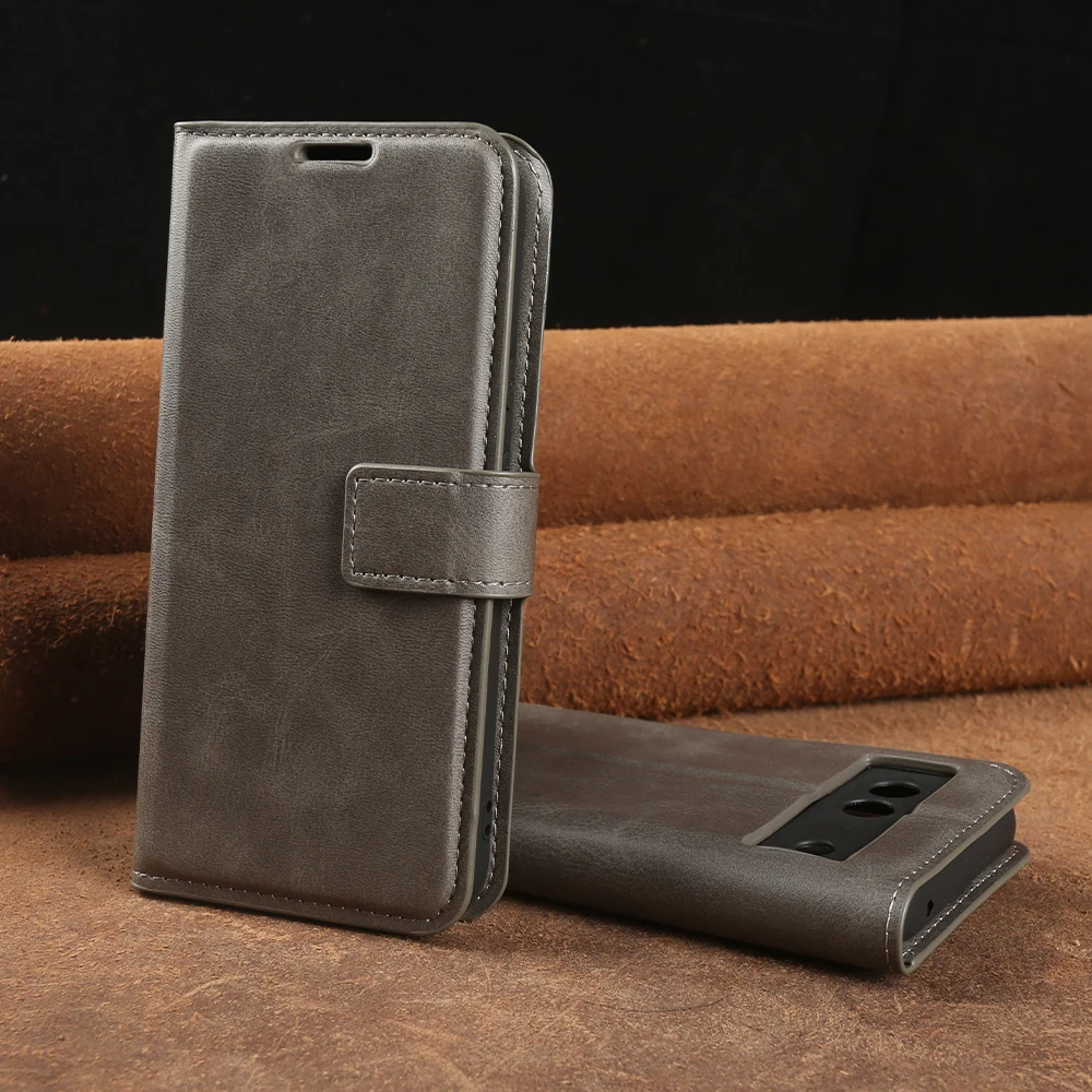 Luxury Leather Purse Holder Shockproof Phone Case with Card Slot Wallet Cover