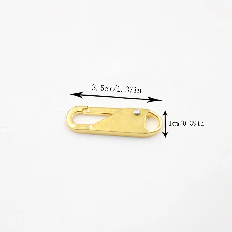 4/10 Zipper Head Lnstant Repair Kit Linker For Jacket Backpack Luggage Replacement Random Color