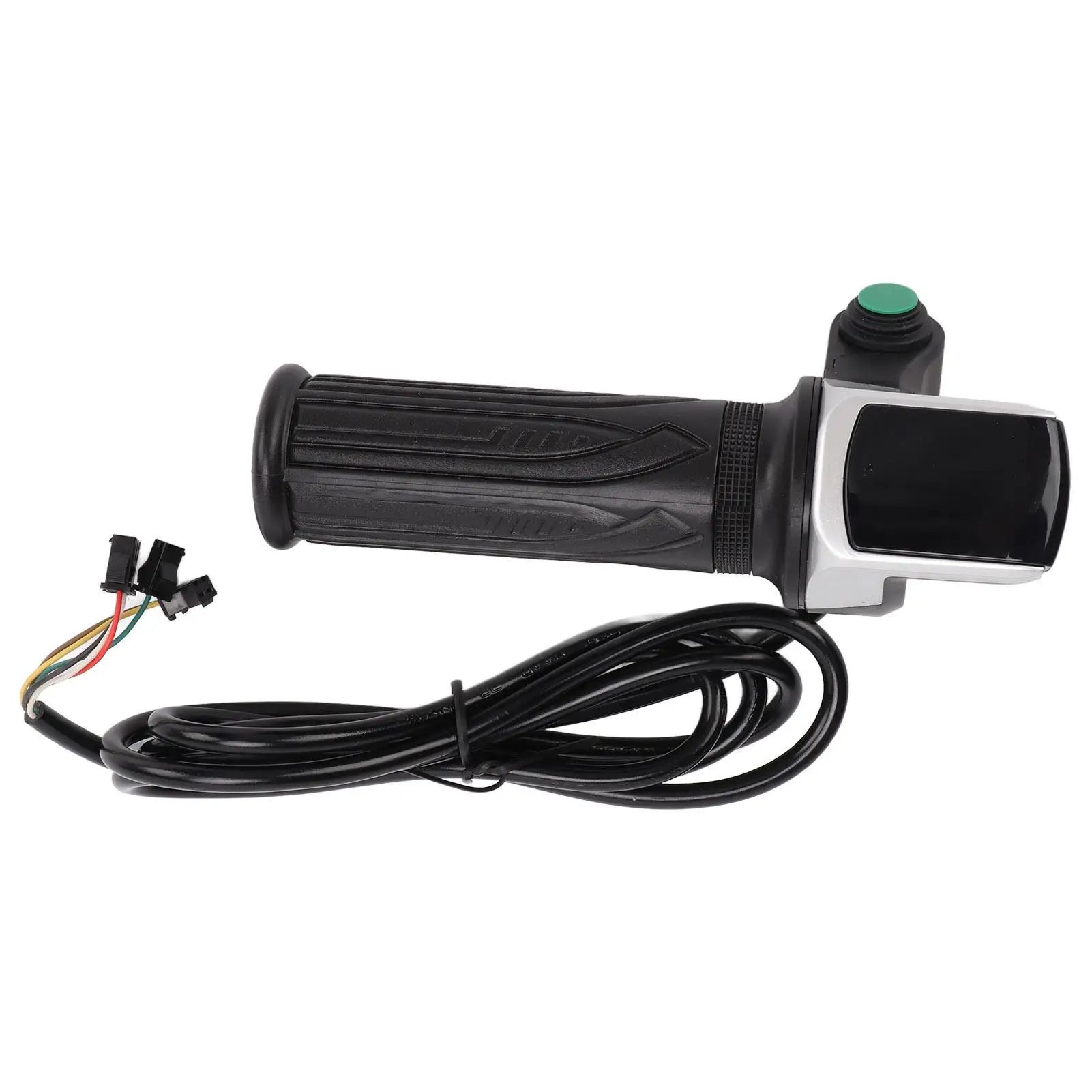 24V 36V 48V Electric Scooter Throttle LCD Display With Switch Button E-Bike Handlebar Accelerator