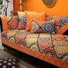 Autumn Sofa Cover Towel Modern Non-slip Bohemia Couch Seat Cushion Corner Towel Mats Floral Geometric Stripe Sofa Covers 1pcs 1