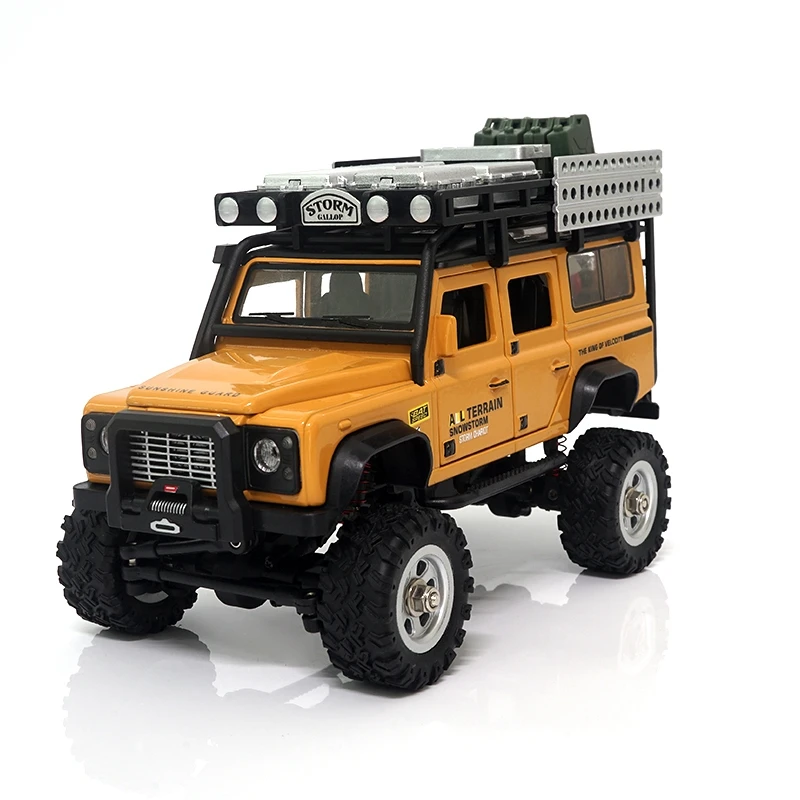 HOT-SG2801 4WD 2.4Ghz Simulation Remote Control Off-Road Climbing Car With Front And Rear Lights Vehicle Model Toy 5