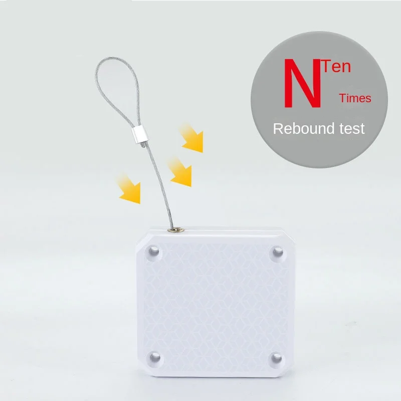 Household Punch-Free Drawstring Door Closer Bedroom Door Sliding Automatic Return Simple Mute Entry Closer door closer