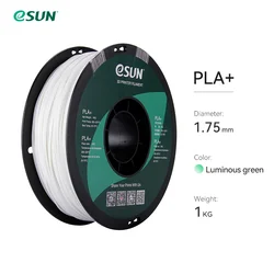 Premium PLA+ 3D Printer Filament - 1KG Spool (Glow green)