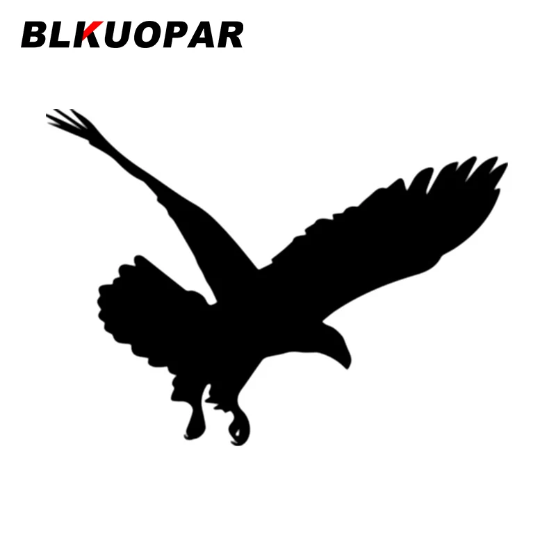

BLKUOPAR An Eagle Flying In The Air Car Stickers Anime Creative Decal Occlusion Scratch Waterproof Windows Decoration Car Goods