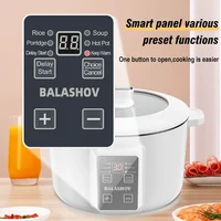 Cuiseur électrique antiadhésif 220V, 3,5 l, cuiseur électrique multifonction, Pot de riz intelligent pour la maison 6