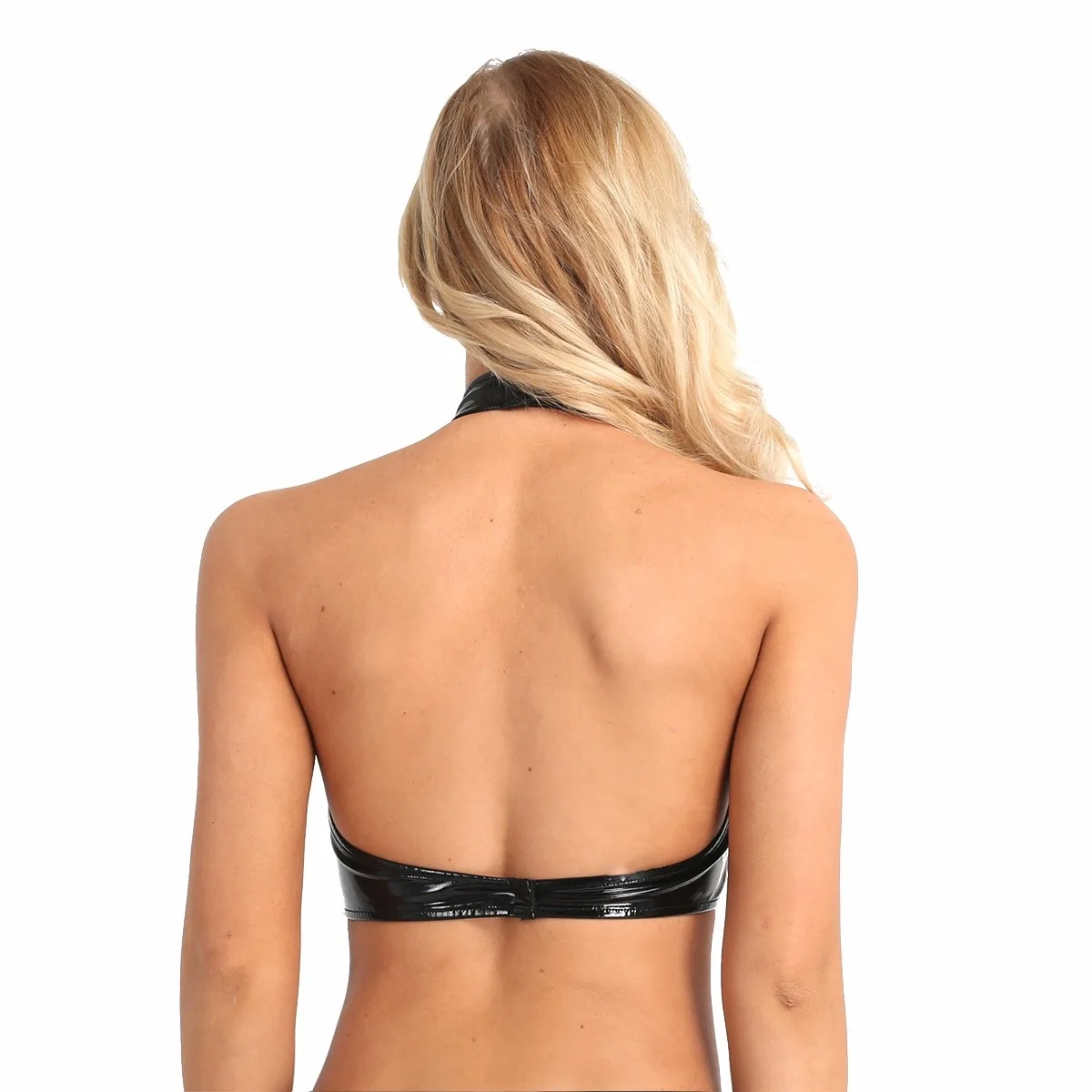 Women Lingerie Open Chest Bra Tops Tank Tops Halter Neck Backless Open Bust Hollowed Out Crop erotic lingerie women strapless bras