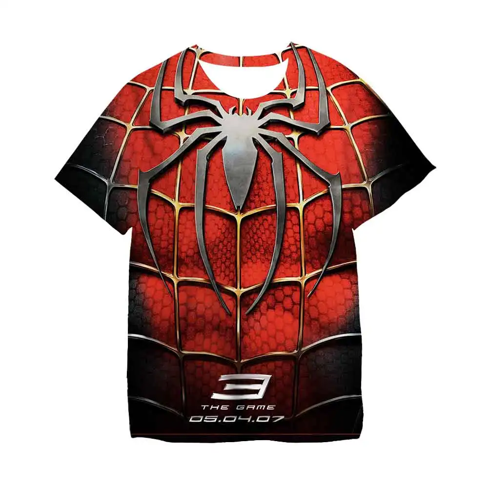 Marvel Superheroes Hulk Captain America Spiderman T-shirt Kid T Shirts Boys  T-shirts Children's Short-sleeved Kids Tee Clothes - AliExpress