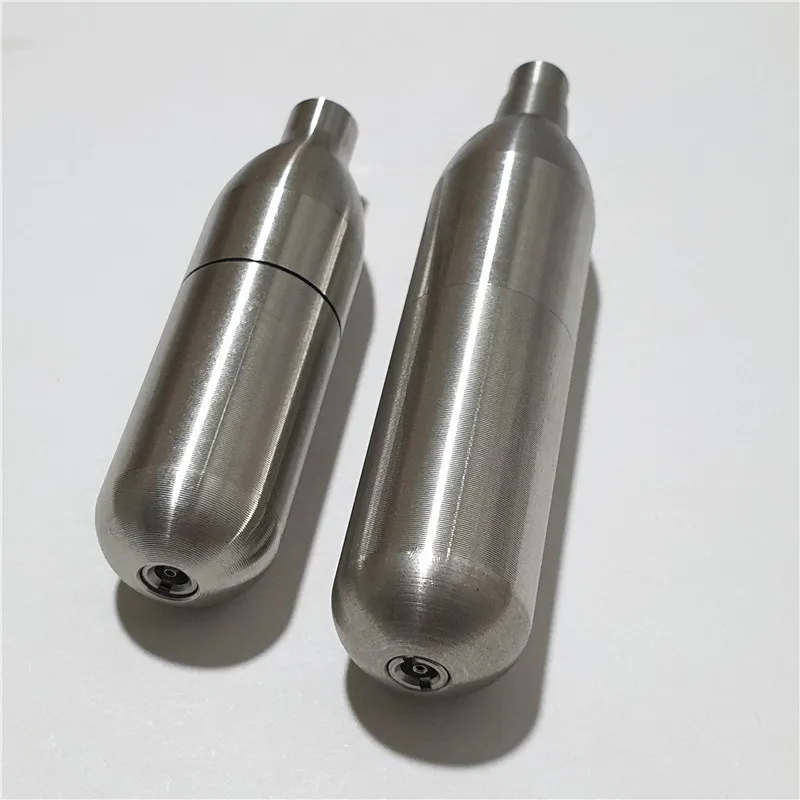 Bombola Per Gas Di Anidride Carbonica Co2 Da 12G Bombola Per Gas In Acciaio Inossidabile Da 8G Giubbotto Di Salvataggio Per Acqua Frizzante Per Bicicl