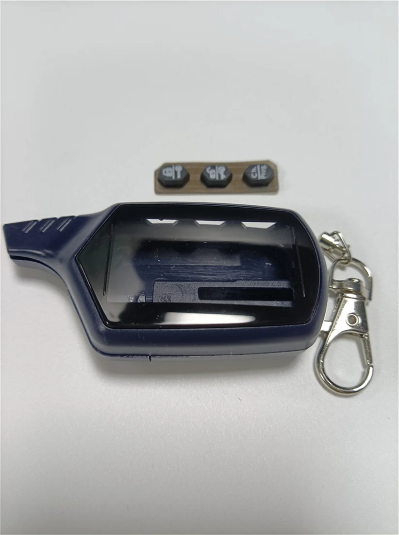 B9/B6/A91/A61 Case keychain for russian version starline B9 LCD two way car remote/FM transmitter