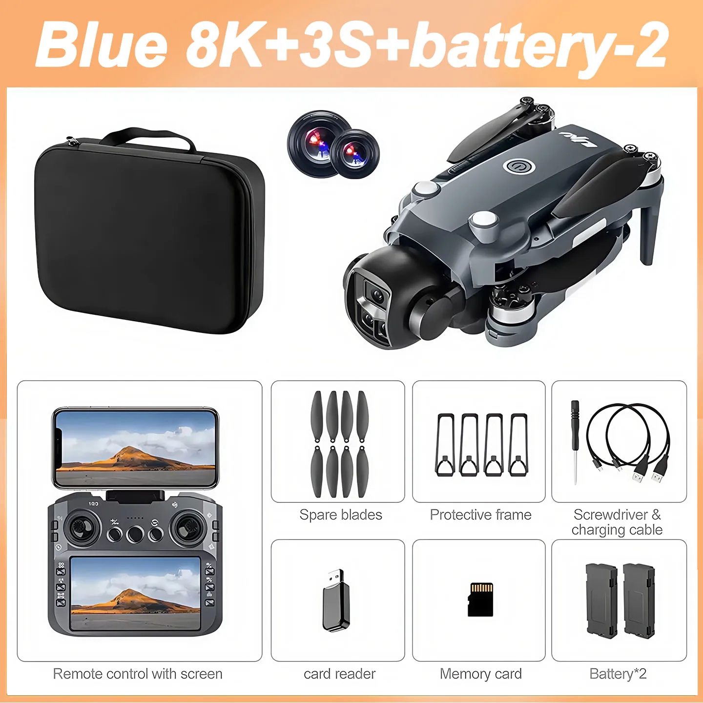 Batteria Blue-8K-2