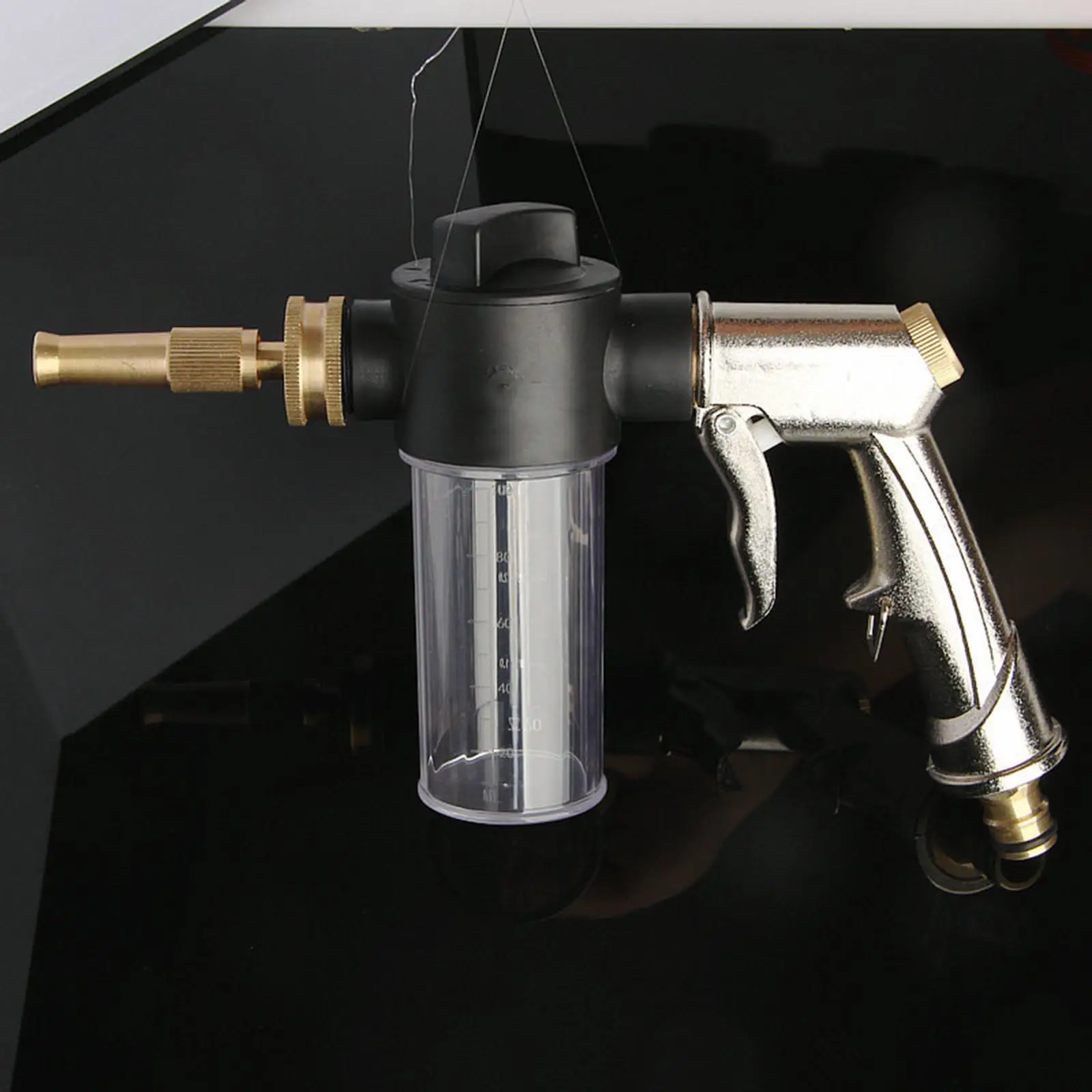 High Pressure Foam Car Wash Gun Power Washer Household Foam Gun Adjustable Spray Nozzle Sprinkler Garden Cleaning Tool High Pressure Foam Car Wash Gun Power Washer Household Foam Gun Adjustable Spray Nozzle Sprinkler Garden Cleaning Tool