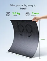2×240W Flexible Solar Panel Set 480W – Ideal for RV, Camper, Caravan, Boat – High Efficiency Mono Solar Module LS-SP240, Ultra 3