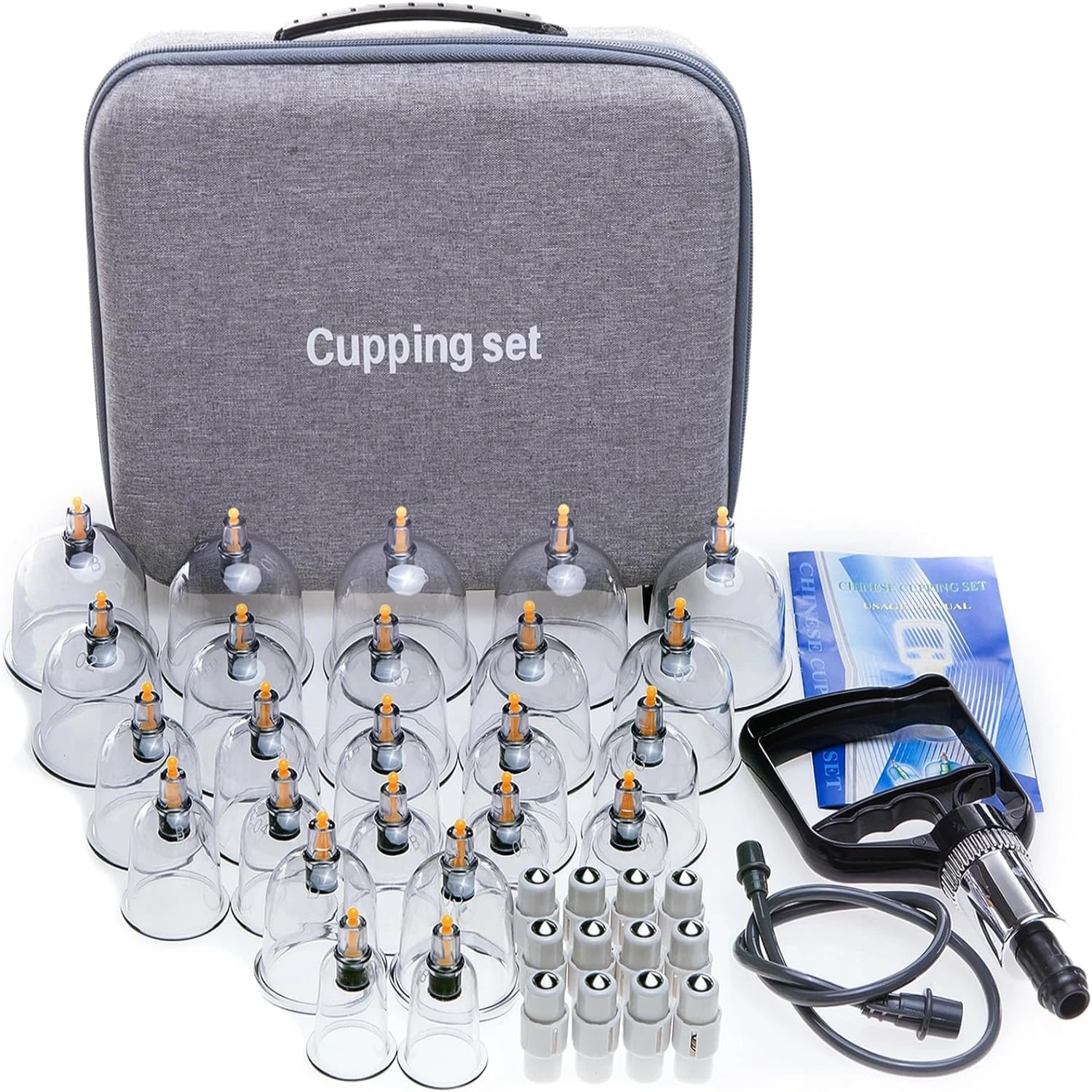 Cupping Therapy Set Vacuum Cupping Set Suction Cups Massage Physiotherapy Jars Chinese Medicine Anti Cellulite For Body Massager