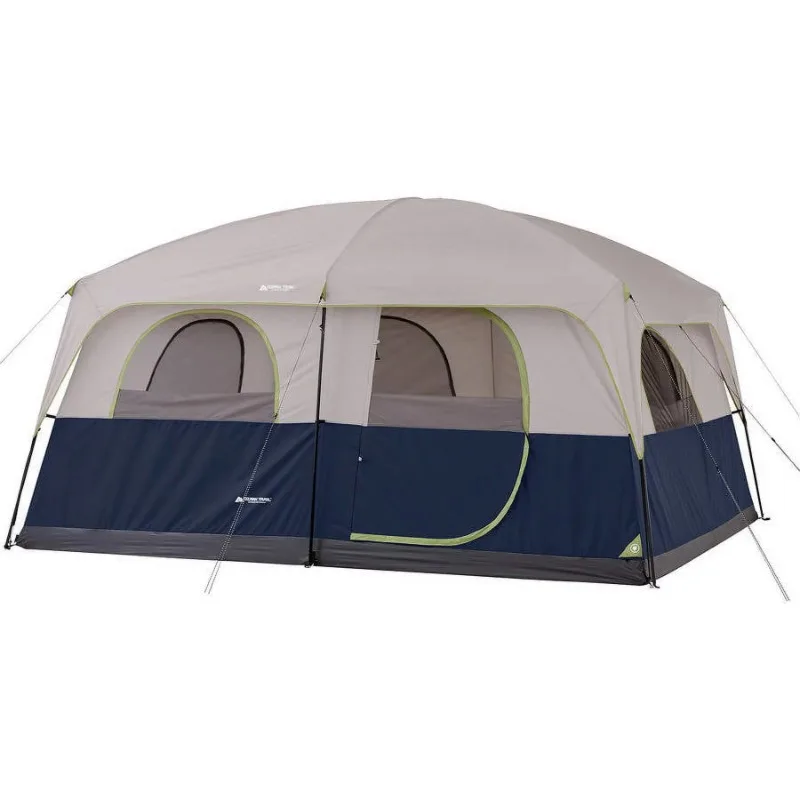Ozark Trail 14' x 10' Family Cabin Tent, Sleeps 10, 13.5 lbs Family Camping Tents 1
