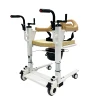 Nursing the elderly patient wheelchair light hand push bathing toilet transfer wheelchair 1