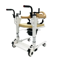 Nursing the elderly patient wheelchair light hand push bathing toilet transfer wheelchair 1