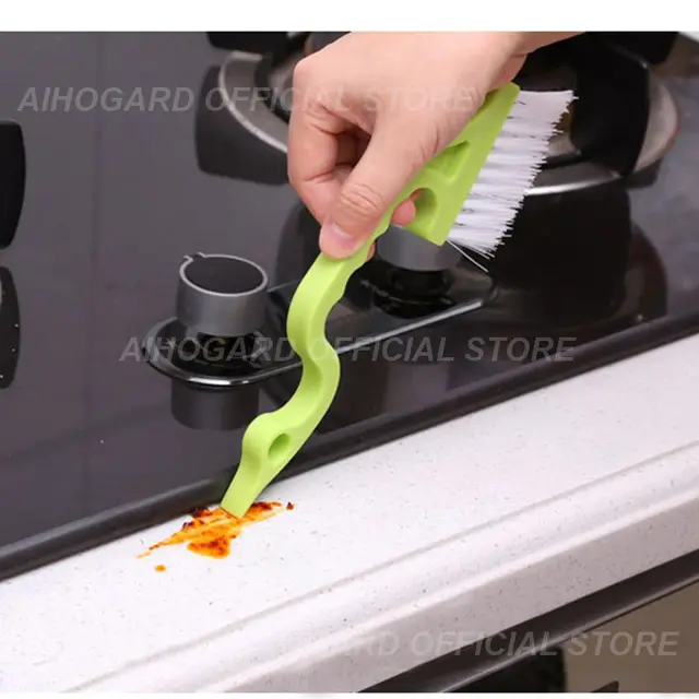 1 Db Hordozható Ablaktábla Tisztító Kefék Zuhany Ajtó Tolóajtó Pálya Tiszta Kefe Mini Billentyűzet Nok Dors Lapát Szerszám - Image 5