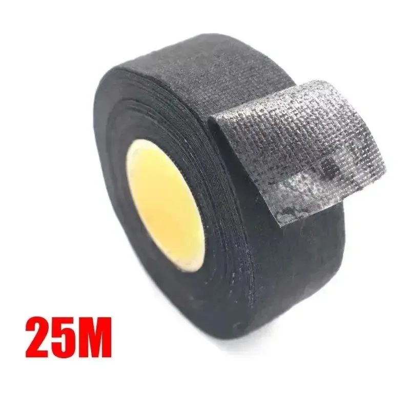 25M Adhesive Cloth Fabric Tape For Car Auto Wiring Harness adhesive cloth tape