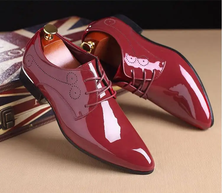 red and white dress shoes mens Mens Red and White Dress Shoes | Derby Elegance