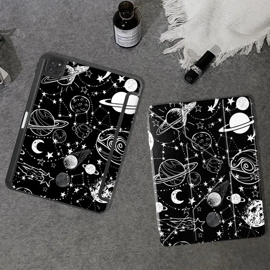 Galactic Tablet Case with Adjustable Holder and Enhanced Protection