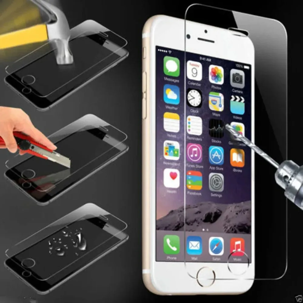 Premium Tempered Glass Screen Protector - 2 Pack