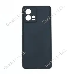 Shockproof Silicone Protective TPU Case for Motorola Edge 30 Fusion and Moto S30 Pro (Black)