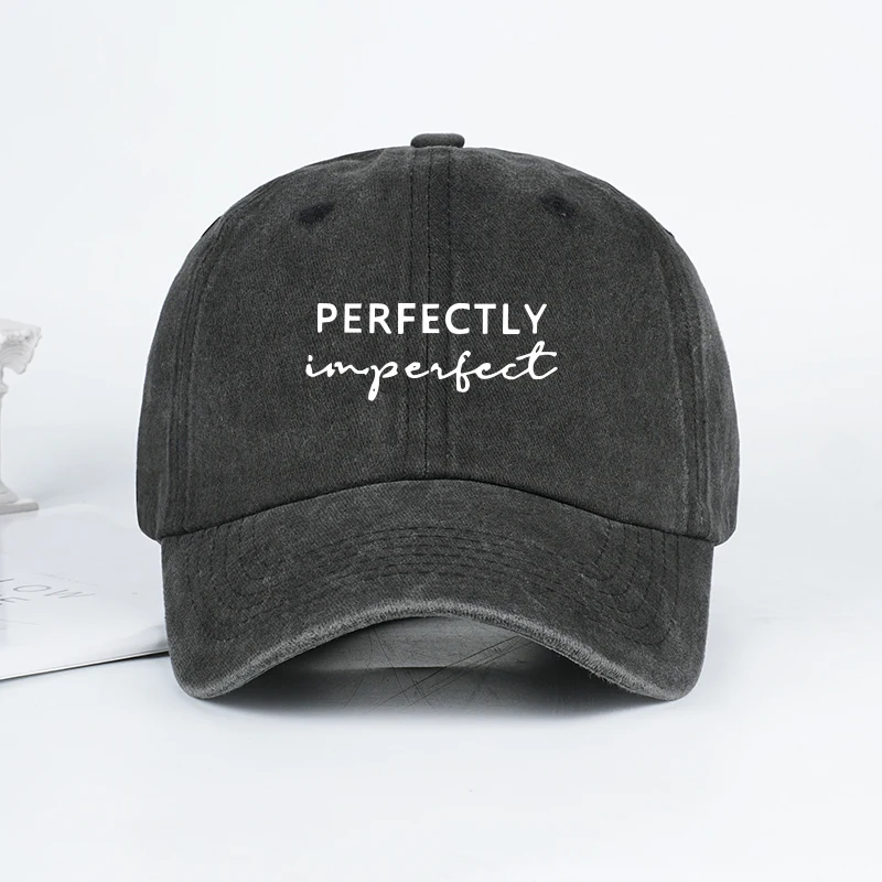 MLFO 완벽하게 프린트된 워싱 야구 모자: 가볍고 통기성이 좋으며, 남녀공용, 여름 캐주얼 모자, 태양 모자, 패션 모자