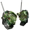 [Funny] 2Pcs/set Outdoor walkie camouflage interphone watch toy family play game electric intercom strong range clock toy gift 1