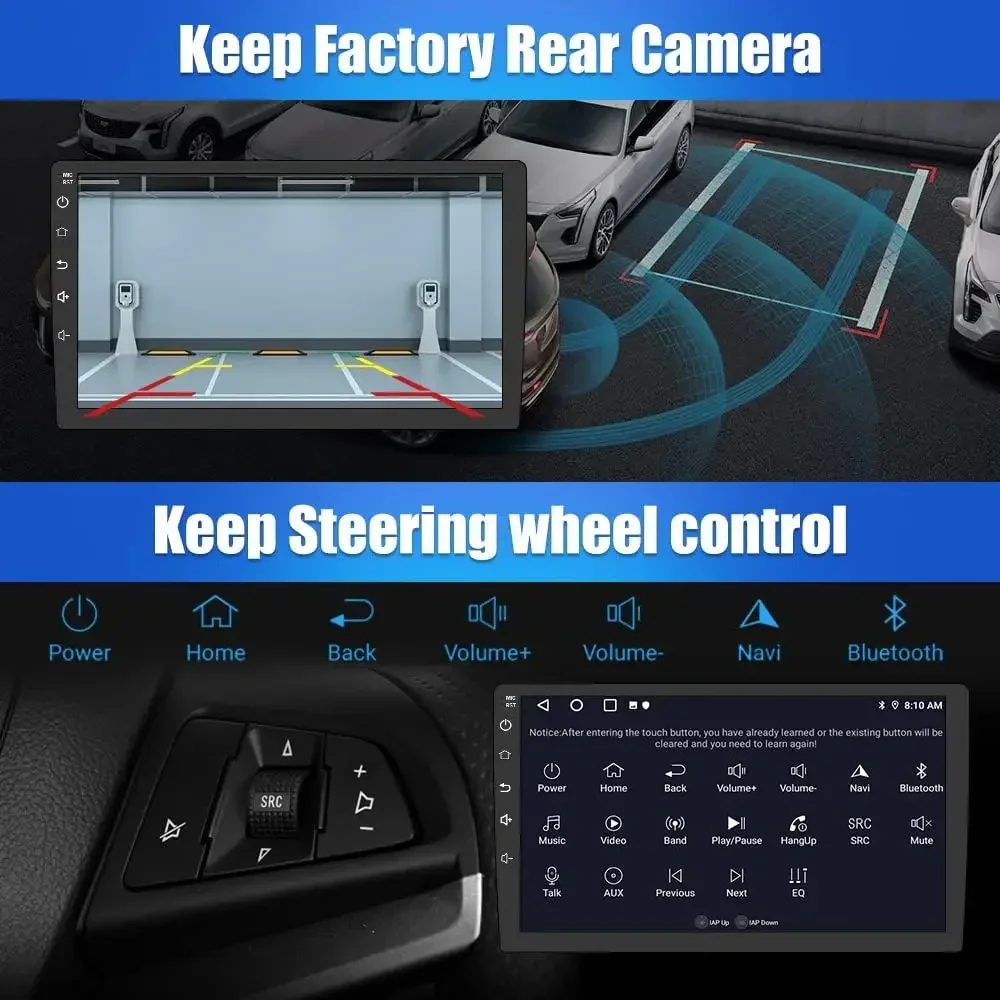 Dodge Ram Car Stereo Radio with Carplay Android Auto
