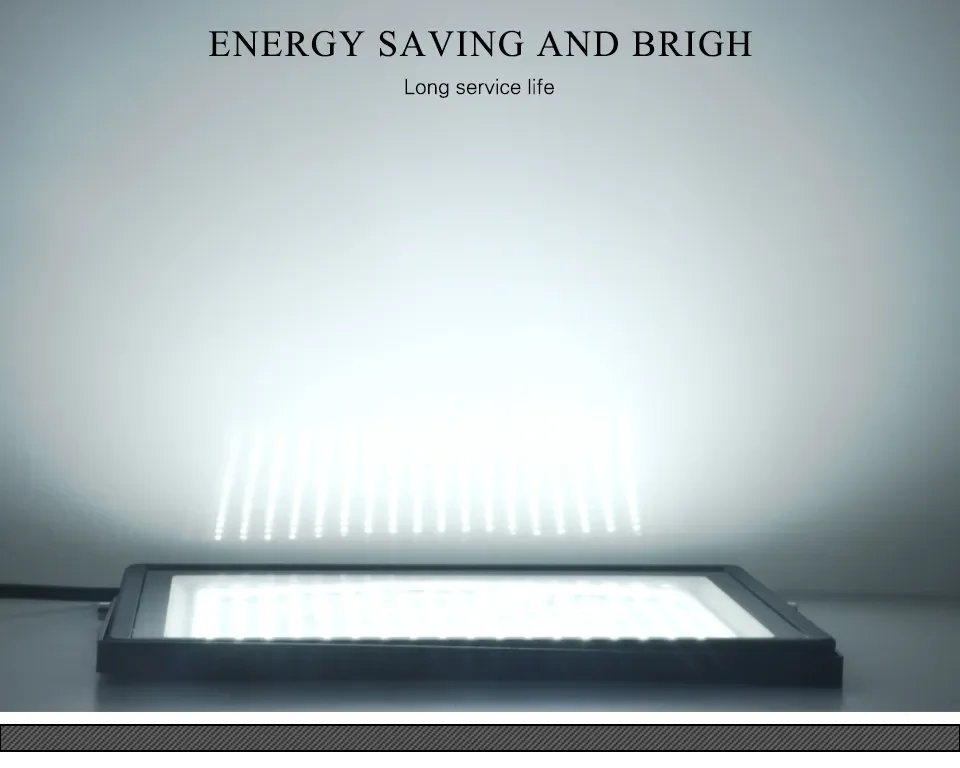 300W 200W 100W 150W LED Floodlight Outdoor Spotlight Tempered Glass Flood Lights IP66 Waterproof LED Projector Wall Light 220V