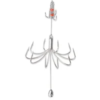 Men Explosion Fishing Hook Fishing Lure Trap Feeder Cage Sharip Fishing Hook With Stainless Steel Springs 1