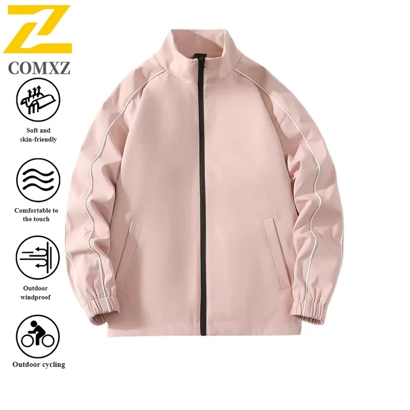 EiAO Fashion Windbreaker Man Woman Waterproof Breathable Outdoor Suit for Hiking Camping Fishing Comfort Lightweight Stretch