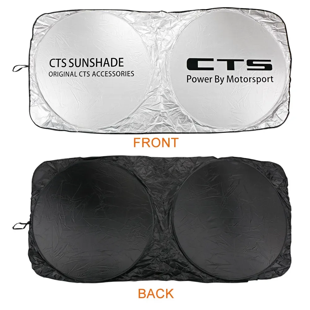 Car Windshield Sun Shade Cover For Cadillac ATS CTS Escalade BLS CT4 CT5 CT6 EXT STS XLR XT4 XT5 Accessories Anti UV Reflector