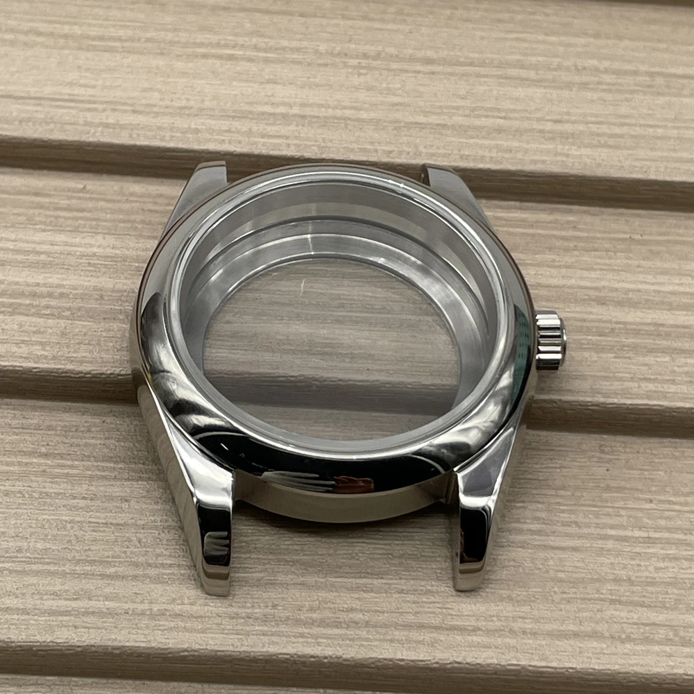 Stainless Steel Polish Watch Case 41mm for SEIKO NH35 Sapphire