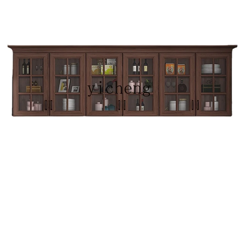 

Zf Kitchen Wall Cupboard Wall Cabinet Shelf Living Room Bedroom Balcony Wall-Mounted Storage