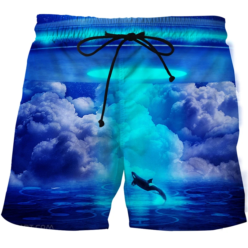 

Summer 2022 Men's Bermuda Casual Beach Beach Bermuda Surfboard Bermuda Fitness Quick Dry Shorts Men's Print