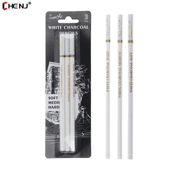 Artists Compressed Charcoal Sticks Square Black Coal Sticks Sketch Art  Supplies for Drawing Sketching Shading Tool