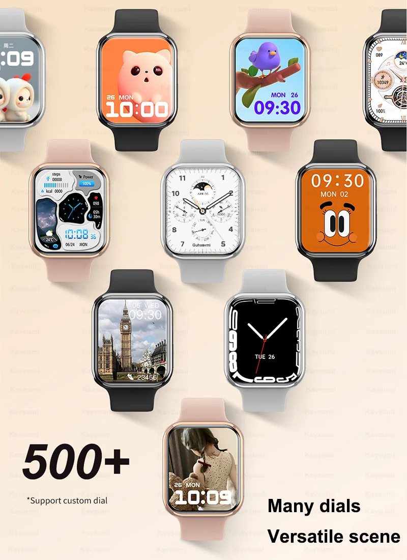 Smart watch 9 Mini men women waterproof NFC