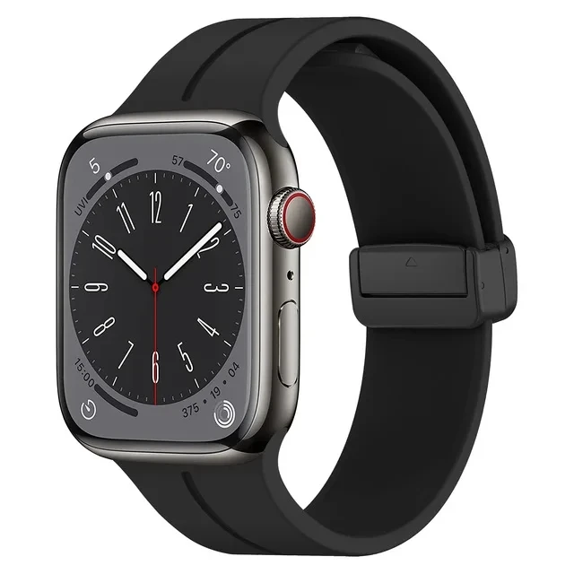 Magnetic Buckle Silicone Strap