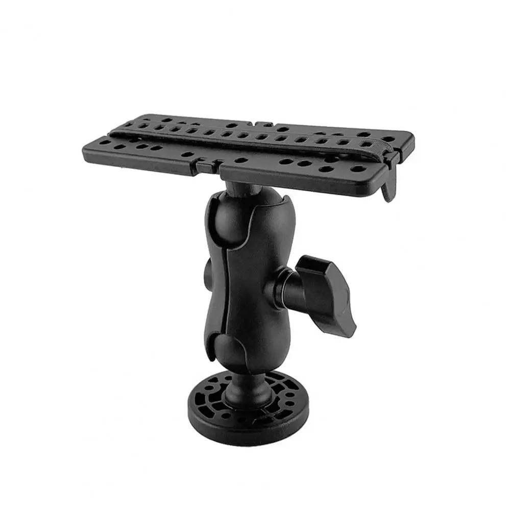 Fishing Tool Practical Silicone Fish Detector GPS 360 Degree Round Mounted Bracket Fish Finder Tool for Outdoor