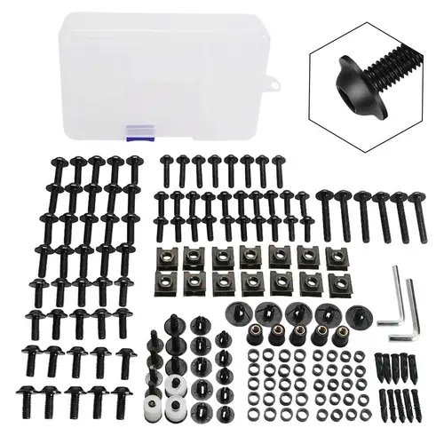 FOR HONDA CBR125 CBR125R CBR150R CBR25 CBR250R CBR250RR CBR300R Motorcycle Complete Full Fairing Bolts Kit Screws Nuts Clips - Image 13