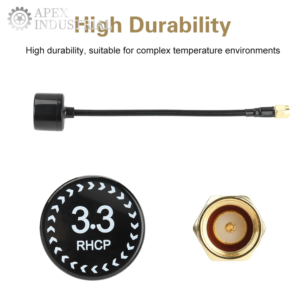 Antenne 4.5dBi 3250-3350MHz SMA pour drone Time Travel