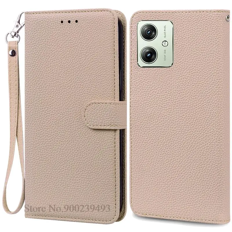 Elegant Silicone Leather Flip Wallet Case