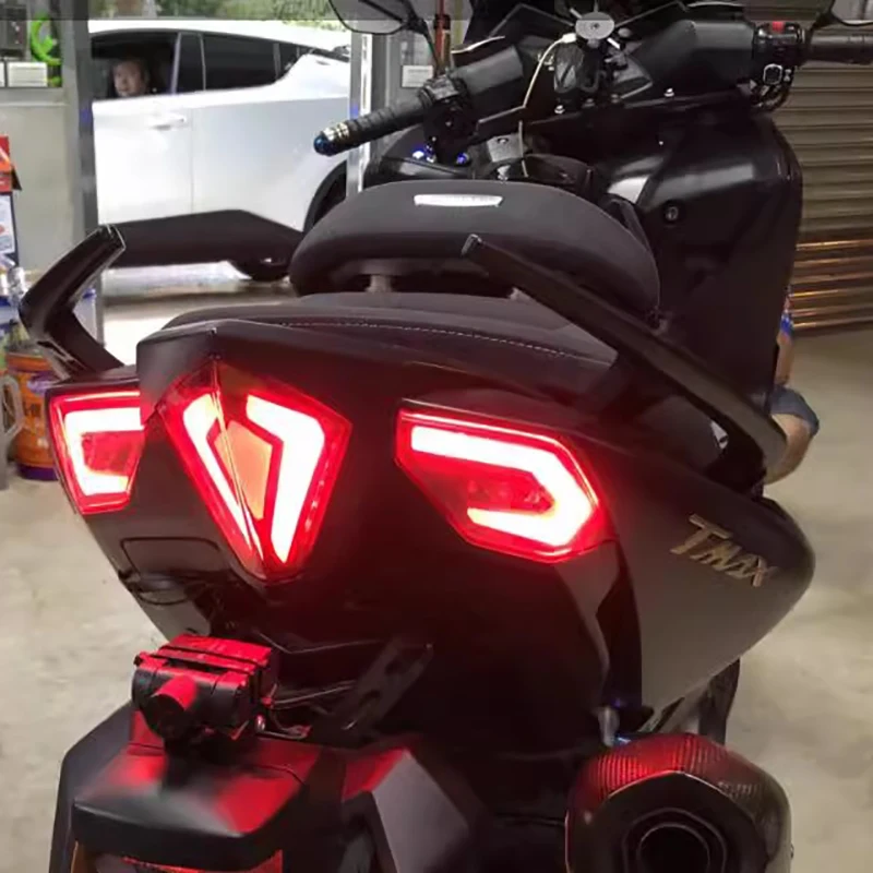 

For TMAX 530 TMAX530 2012 2013 2014 2015 2016 Turn Signal Light Cover Front Rear Tail Shell Modification Accessories