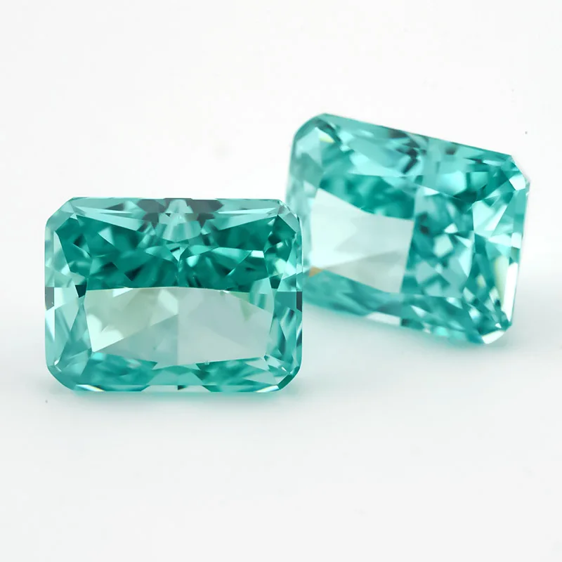 6x8mm 7x9mm Oktagon Radiant Crushed Ice Cut Lose Kubische Zirkonia 5A Verschiedene Farben Synthetische CZ-Steine für Schmuckherstellung – Detail 11