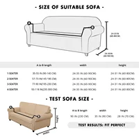 Sofa Cover Printed Elastic funda sofa para sofás chaise lounge Sofa Needs to Order 2 Pieces - Image 5