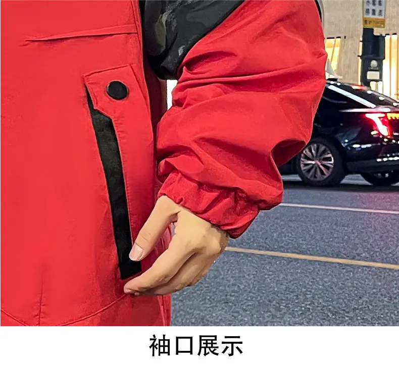 Mode Mit Kapuze Fleece Liner Jacken Herbst Winter Jugend Streetwear Plüsch Warme Mäntel Outdoor Lose Winddicht Verdicken Top Parkas – Detail 22